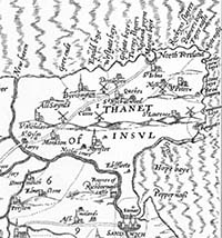 Symonson Map of Margate| Margate History